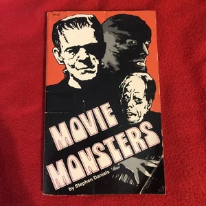 Movie Monsters by Stephen Daniels 1980 PB Watermill Press *RARE OOP* - Picture 1 of 2
