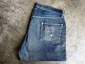 Vintage LEVI'S 501XX Big E Jeans 1950s Rare XL Size Denim Collector - Picture 1 of 13