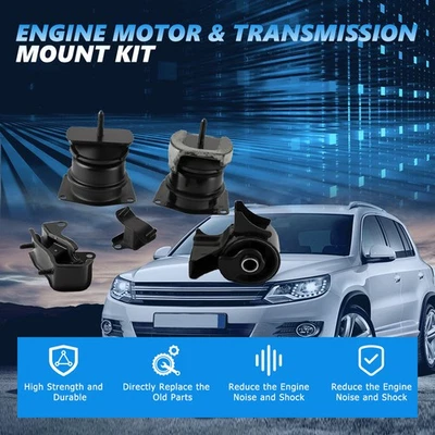 5Pcs Engine Motor & Trans Mount for Honda Accord 1998-2002 Acura TL V6 3.0L 3.2L Foto 1 de 4