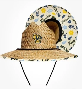 2025 MILWAUKEE BREWERS STROHHUT "TROPICAL SHADOW STYLE THEMA TICKET 6-14-25 - Bild 1 von 1