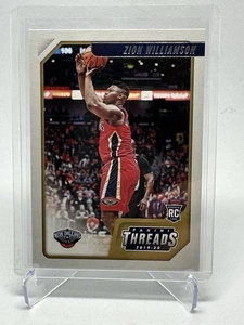 2019-20 Panini Chronicles - Threads Zion Williamson #78 (RC) - Picture 1 of 2