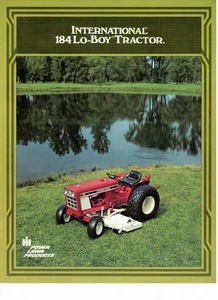 International  184 Lo-Boy Lawn Tractor Brochures - Picture 1 of 2
