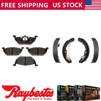 Kit pastillas de freno y zapatas de freno delanteras traseras metálicas para Volkswagen Jetta 2011-2012 Foto 1 de 4