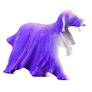Scary Specter Dog Statue Sturdy Resin Halloween Party Outdoor Indoor Festival - Picture 1 of 8
