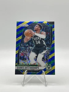 2024-25 Panini Prizm Giannis Antetokounmpo Blue Yellow Green Choice Prizm - Bild 1 von 2
