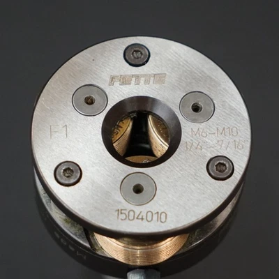 Cabezal de troquel rodante rosca axial LMT Fette 1504010 F1, vástago de 3/4" con troqueles 1505545 Foto 1 de 4