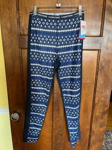 Kari Traa NWT Lune Pant Leggings Base Layer Women's Size Medium Azure NEW - Picture 1 of 8