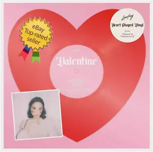 Laufey Valentine Heart Shaped Vinyl 7" Limited Edition Numbered /5000 IN HAND - Imagen 1 de 1