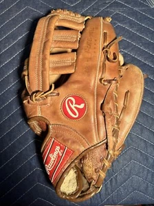 Vintage Rawlings RSG7 Deep Pocket Soft Touch Leather Baseball Glove Left - Picture 1 of 7
