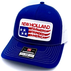 "New Holland Vintage Parche Sombrero - "Farmers Funund America"" Richardson 112 Gorra - Imagen 1 de 8