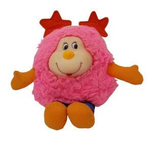 Vintage 1983 Hallmark Pink Rainbow Brite Dee Lite Sprite Stuffed Animal - Picture 1 of 12