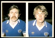 Daily Star (1980-81) Football - 129) Mark Goodwin & 127) Pat Byrne (Leicester)