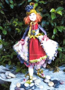 Cloth Art Doll Pattern "Chloe" by Barbara Willis - Picture 1 of 1