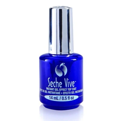 Лак для ногтей Seche Vive Effect Gel Top Coat 0,5 унции - Изображение 1 из 4