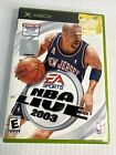 NBA Live 2003 originale Xbox Microsoft EA Sports con manuale