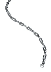 Herren Master Dis Kette Stainless 10mm normale Länge Silber B12060241