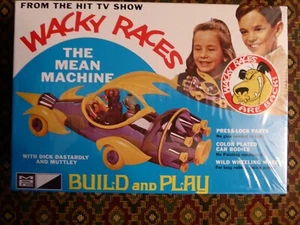 NEW SEALED WACKY RACES MEAN MACHINE MODEL DICK DASTARDLY MUTTLEY HANNA BARBERA - Picture 1 of 5