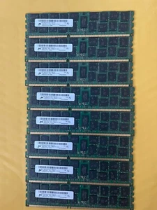 Micron 128GB (16GBx8) 2Rx4 PC3L-12800R DDR3 1600MHz ECC REG RDIMM Server Memory - Picture 1 of 2
