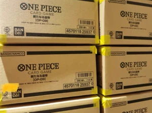 Authentic ONE PIECE TCG Sealed Case 12 Box OP09 OP-09 The New Emperor Japanese - Picture 1 of 2
