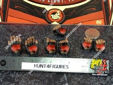 Hot Toys MMS381 DC Suicide Squad DeadShot 1/6 action figure's 7 hands only