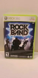 Rock Band 1 (Microsoft Xbox 360, 2007) Complete CIB - Picture 1 of 3