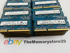 Job Lot 500 x 4GB DDR3 PC3-12800 1600MHz Memory Laptop RAM SODIMM 1.5V 204 Pin - Picture 1 of 3