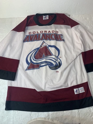 Vintage Colorado Avalanche NHL Hockey Jersey Starter 90’s Vtg Avs Size XL Cover