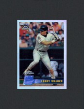 Larry Walker 1996 Topps Chrome REFRACTOR #147 - Rockies - SUPER RARE - Gem Mint