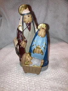 Williraye CATOS SANTOS FFGH50427 Resina Navidad Belén Gato Familia ¡NUEVO SIN CAJA! - Imagen 1 de 17