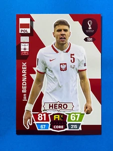 Panini Adrenalyn World Cup Qatar 2022 n.191 Jan Bednarek (Poland) ⚪🔴 - Imagen 1 de 1