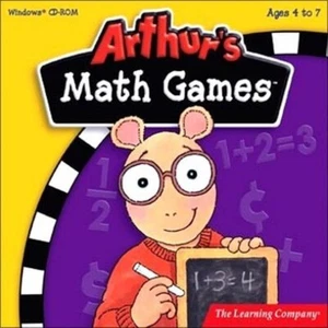 Arthur's Math Games Edutainment Packed Ages 4-7 The Learning Company New Sealed - Picture 1 of 5