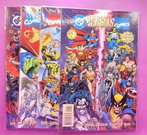 DC VS VERSUS MARVEL #1 2 3 4 EN ESTADO BASTANTE BUENO/CASI NUEVO 1996 ENVÍO COMBINADO BX05 I25 - Imagen 1 de 9