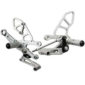 APRILIA 2017-2020 RSV4 WOODCRAFT RACING REARSETS / FOOTPEG KIT - REVERSE SHIFT - Picture 1 of 7