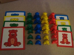 Lakeshore Learning My First Sorting Bears - Large/Small Bears w/Activity Cards - Picture 1 of 4