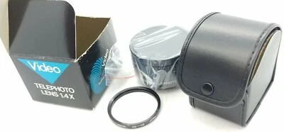 HANSA TeleConverter Telephoto Lens 1.4X to fit 49mm or 46mm Lenses Made in Japan - Image 1 of 4