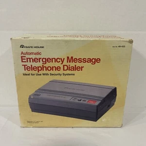 NOS Safe House Automatic Emergency Message Telephone Dialer Radio Shack Tandy - Picture 1 of 7
