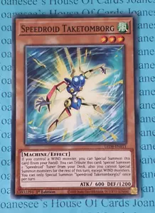 LED8-EN011 Speedroid Taketomborg Yu-Gi-Oh Card 1st Edition New - Foto 1 di 4