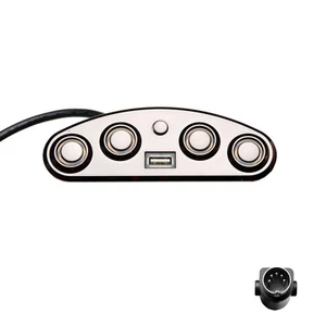 Mulin MLSK35-G9 Left (Right Side Facing) Recliner Remote Switch Control with USB - Picture 1 of 6