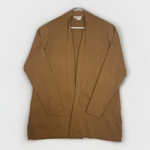 Orvis AnyWear Longline Merino Wool Blend Open Front Pocket Cardigan Women’s XL - Picture 1 of 9