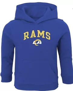 ⚡️ NFL Los Angeles Rams Toddler Boys' Touchdown Fleece Hoodie Official (3T)👌🆕️ - Picture 1 of 1