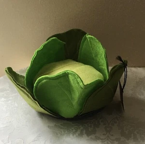 NWT DogLemi • Felt 2-Pc CANINE CABBAGE Dog Interactive Learning Toy LARGE - Picture 1 of 6
