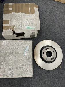 GENUINE Renault Laguna II 2001-2007 Front Wheel Brake Discs X 2 8200007122 NEW! - Picture 1 of 2