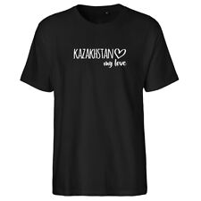 Herren T-Shirt Kazakhstan my love Geschenk Idee Souvenir Geburtstag Weihnachten 