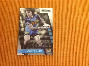 NRL 2019 TRADERS PLATINUM PARALLEL JARROD WALLACE PS050 TITANS - Picture 1 of 1