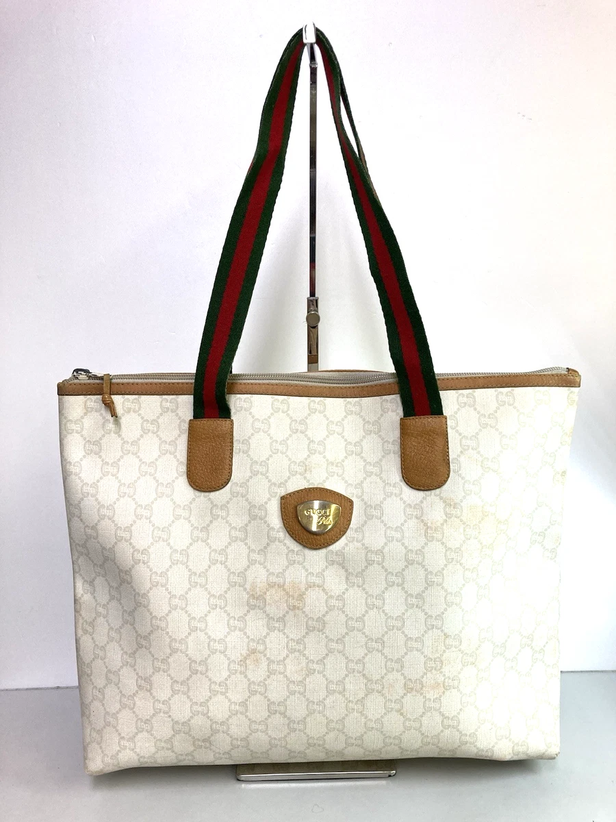 美品　※GUCCI※ デカトートバック　ホワイト　白 Gucci Betty small tote bag in white leather | GUCCI® US