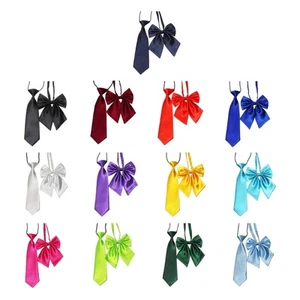 Fashion Knot Free Bowknot Neckties for Taking Photo Teens Girls Uniform Necktie - Picture 1 of 14