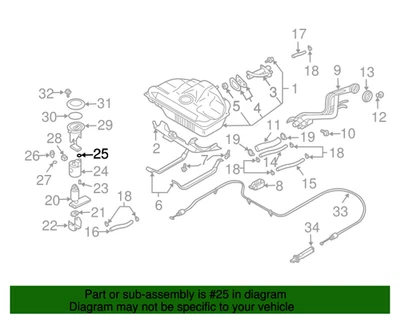 Nueva junta tórica genuina Nissan/Infiniti Sello 170494M400 OEM Foto 1 de 4