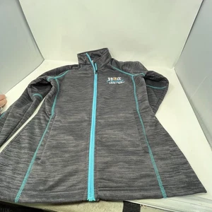 Hot Chocolate 15K/5K leichte Jacke mit durchgehendem Reißverschluss – Damengröße Small - Bild 1 von 9