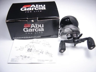 CARRETE DE PESCA VINTAGE ABU GARCIA EMBASADEUR 5500 CLÁSICO C3 EN CAJA Foto 1 de 4
