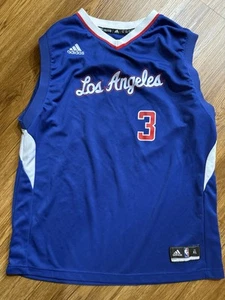 LA Clippers Jersey #3 Chris Paul Adidas NBA Youth Size XL Blue Jersey - Picture 1 of 4